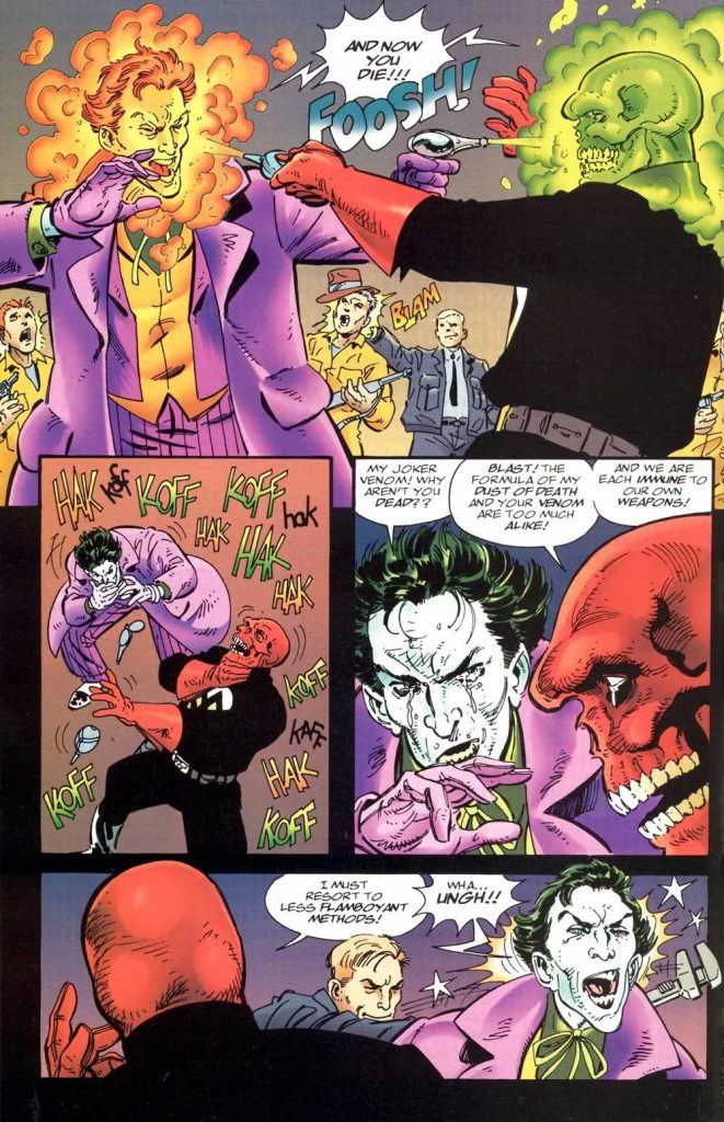 Batman & Captain America Joker Venom