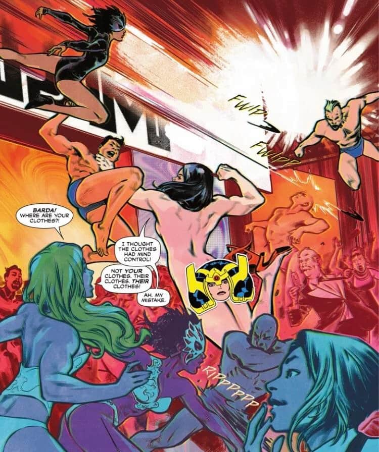 Big Barda nude - Birds of Prey 8, 2024