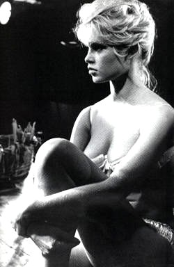 Brigitte Bardot nude bw