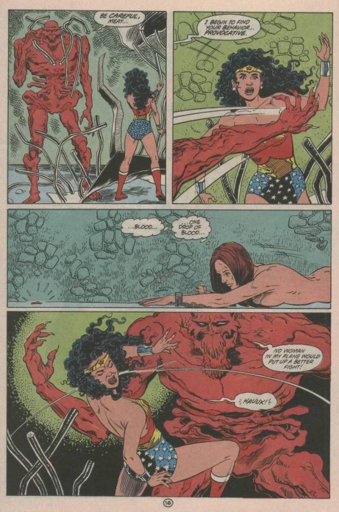 Cheetah nude - Wonder Woman 63, 1992