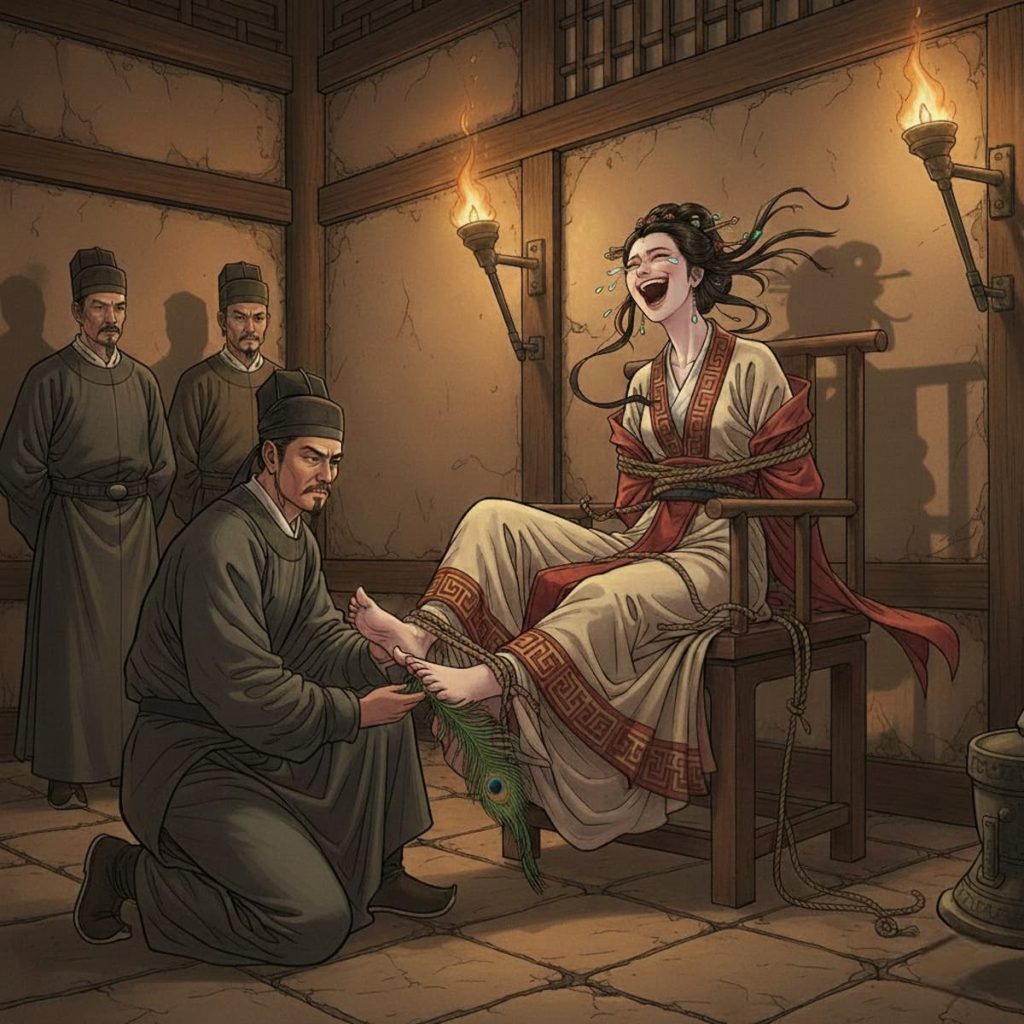 Daji is tickle tortured