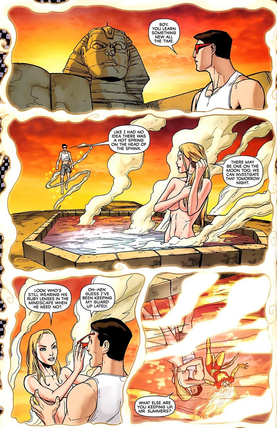Emma Frost bath - Exiles (2009) #6