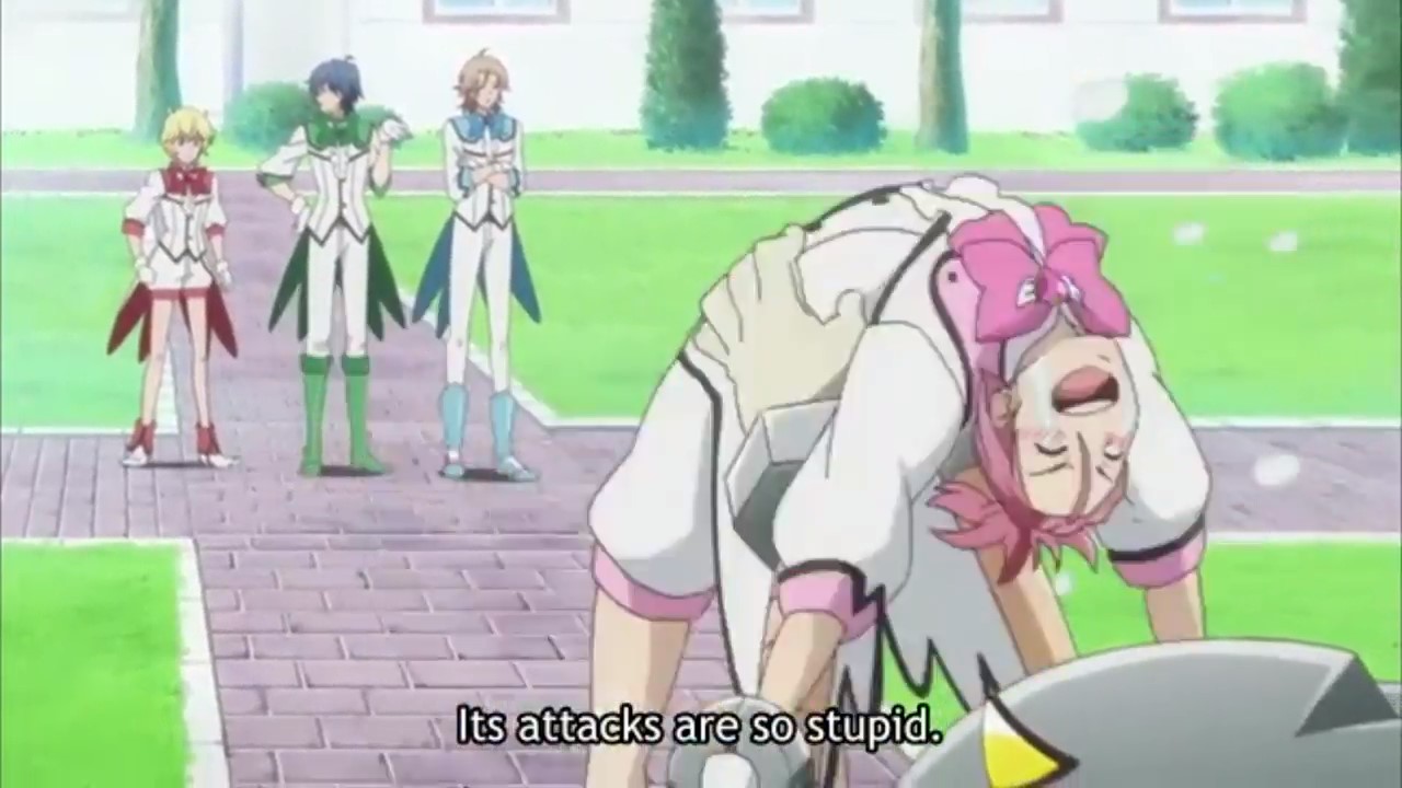 Cute High Earth Defense Club Love tickling 