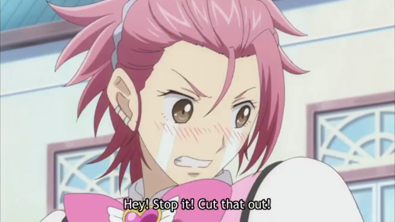 Cute High Earth Defense Club Love tickling 