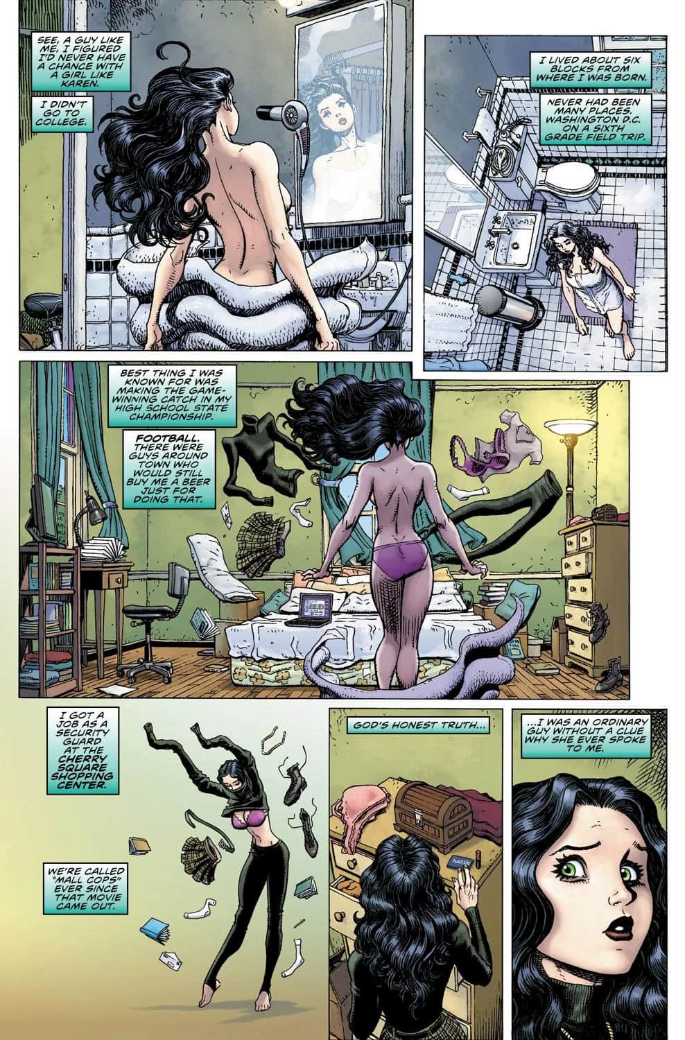 Jean Grey naked - Ultimate X #2