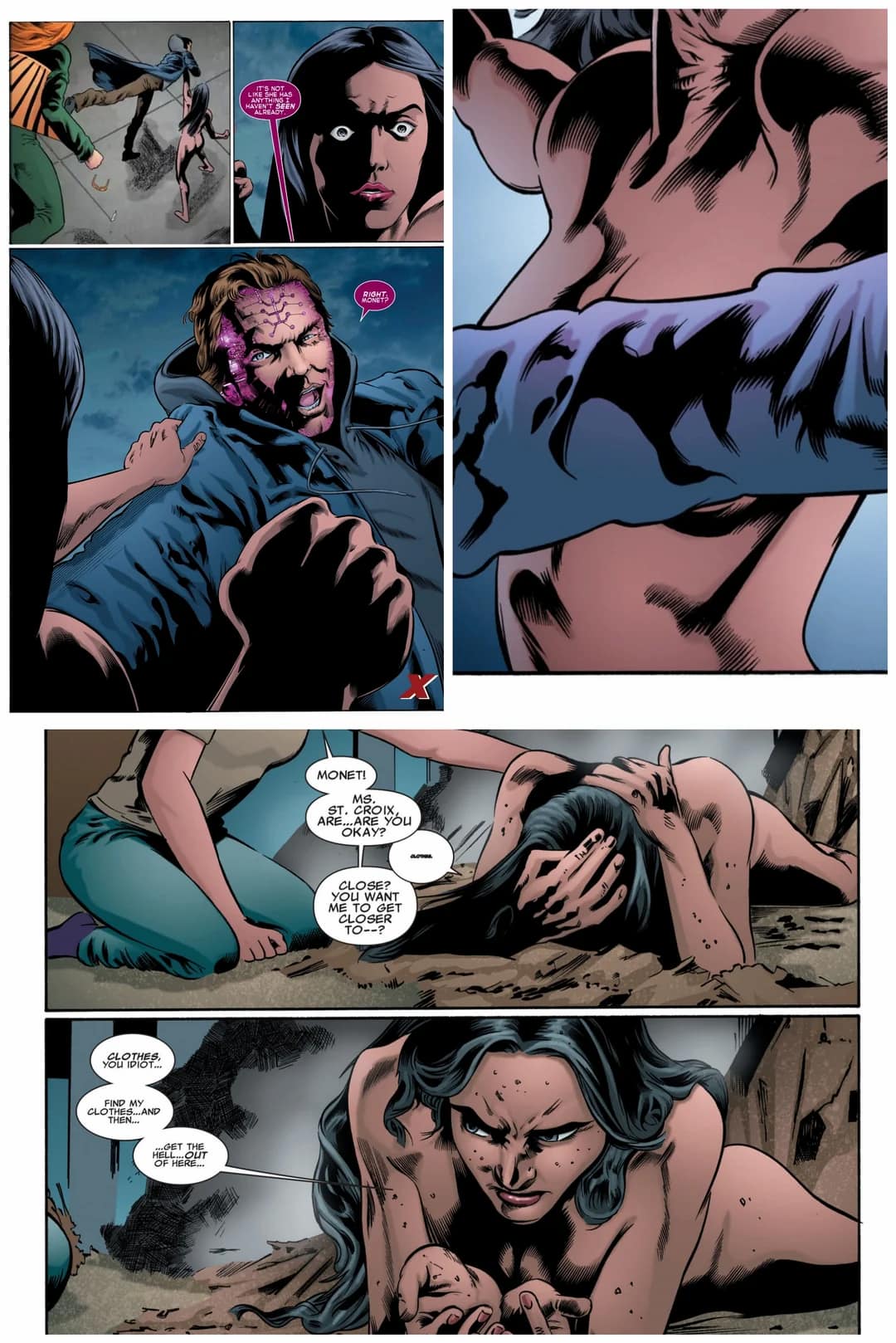 Monet St. Croix nude - X-Factor (2006) #47-48