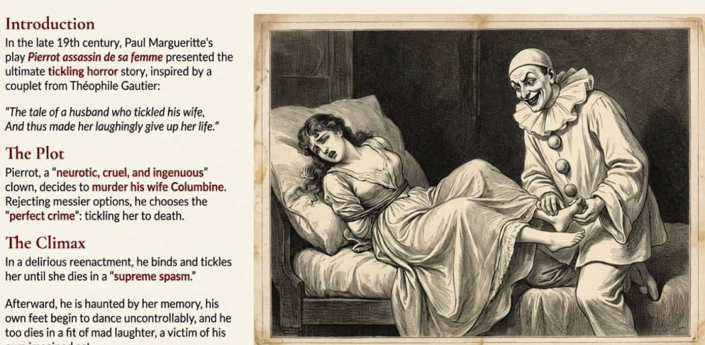 Pierrot murderer of his wife