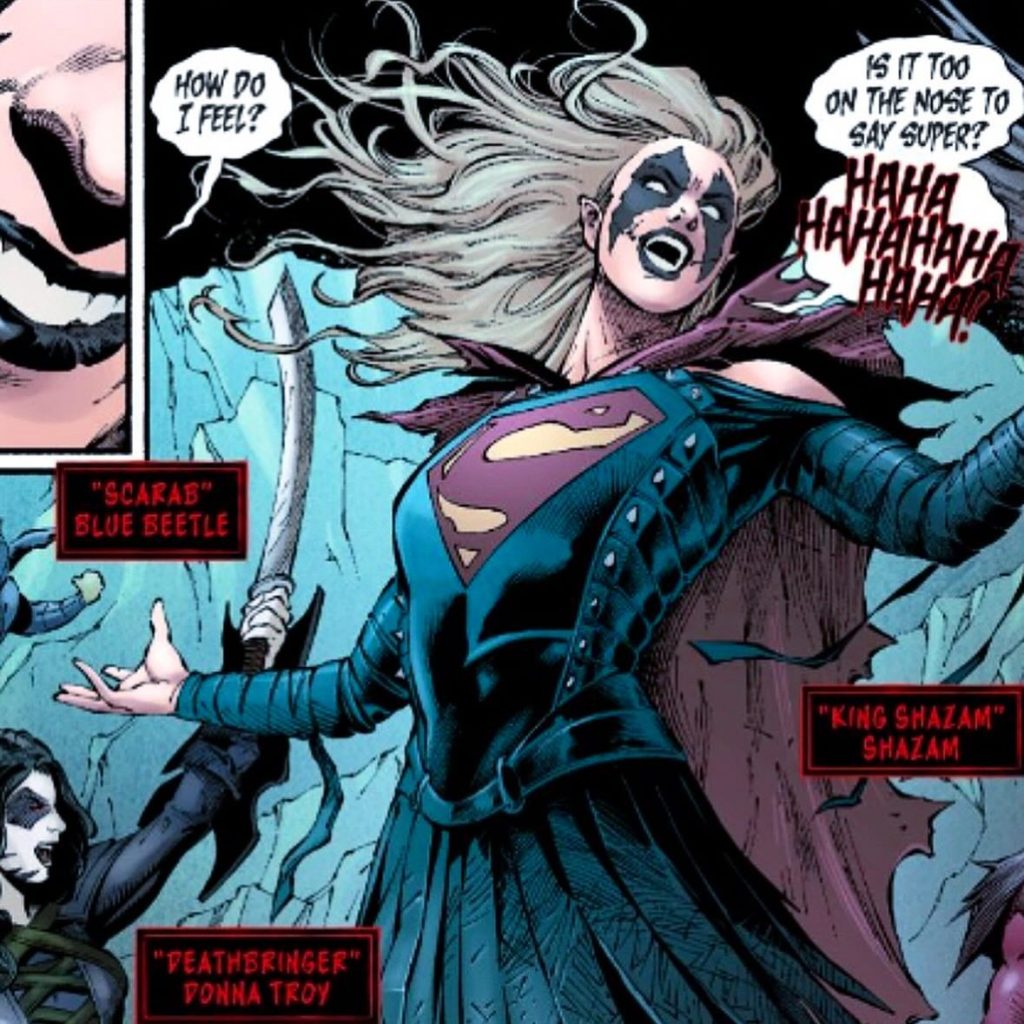 Supergirl who laughs