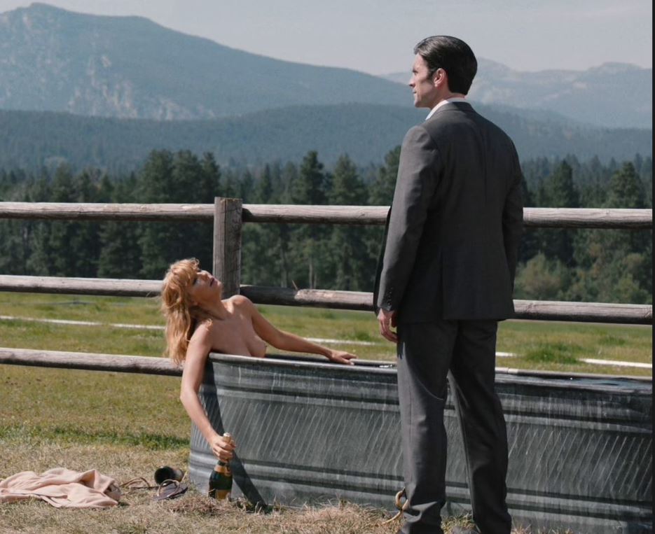 Yellowstone nude scene 