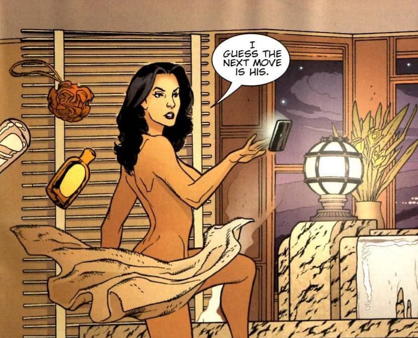 Zatanna nude - Zatanna #1, 2010