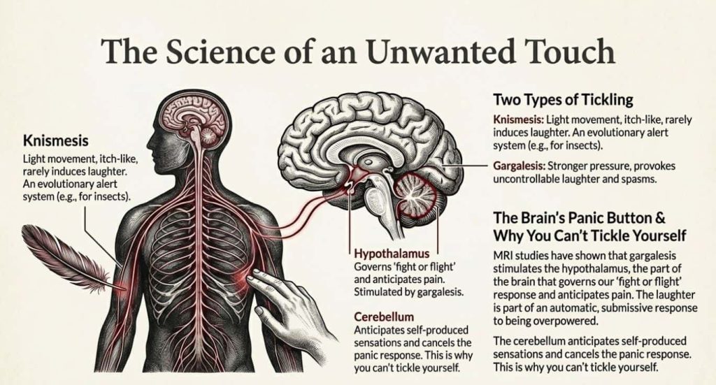 why tickling makes laugh