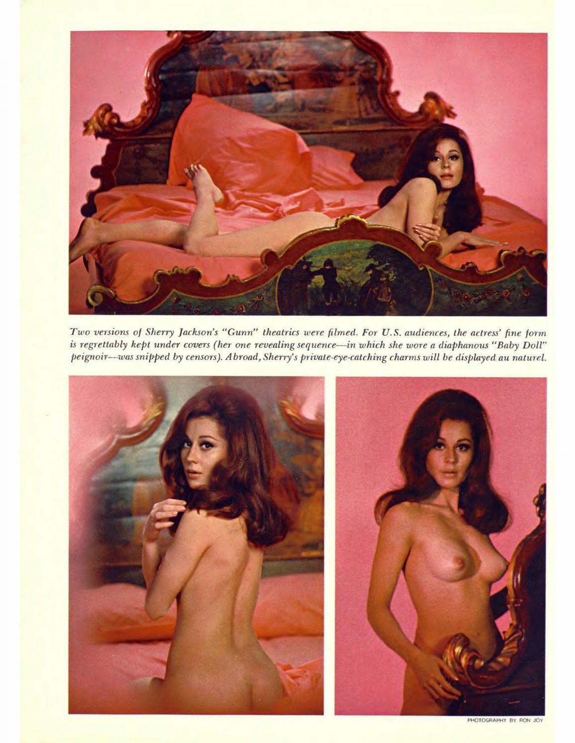 Sherry Jackson nude - Gunn (Playboy) 