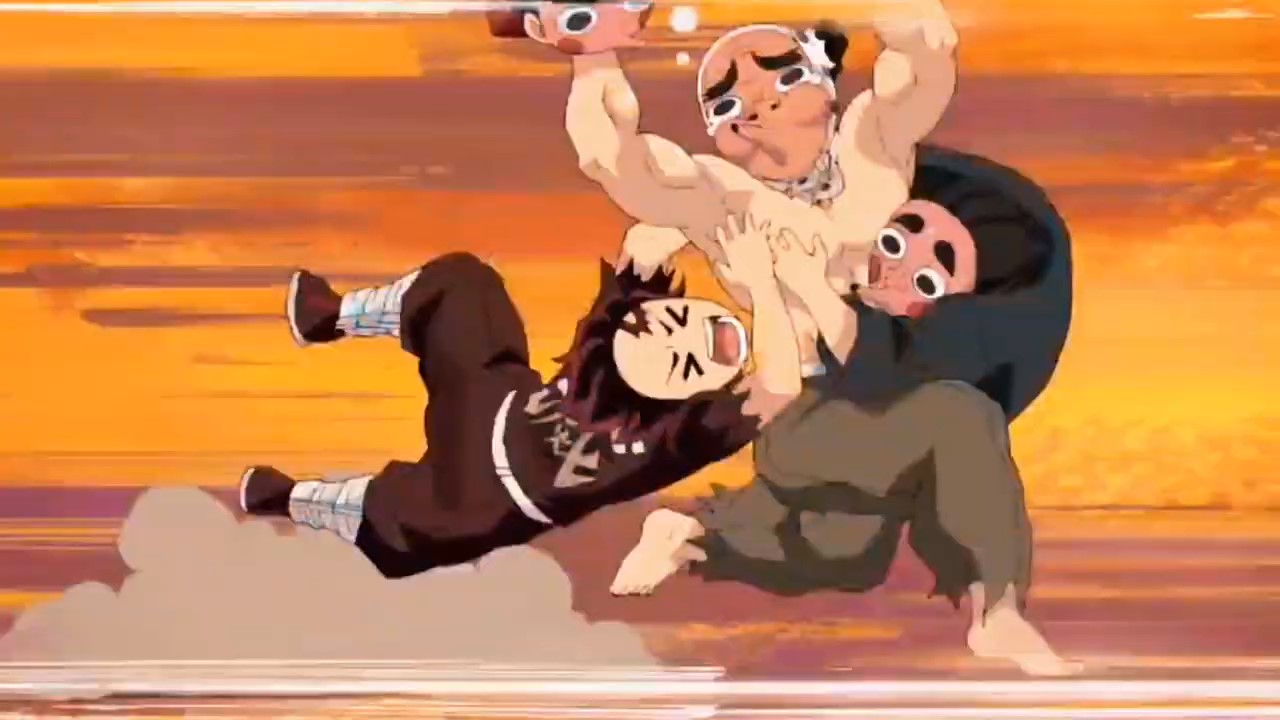 Swordsmith Arc ep. 3 Demon Slayer tickling 3