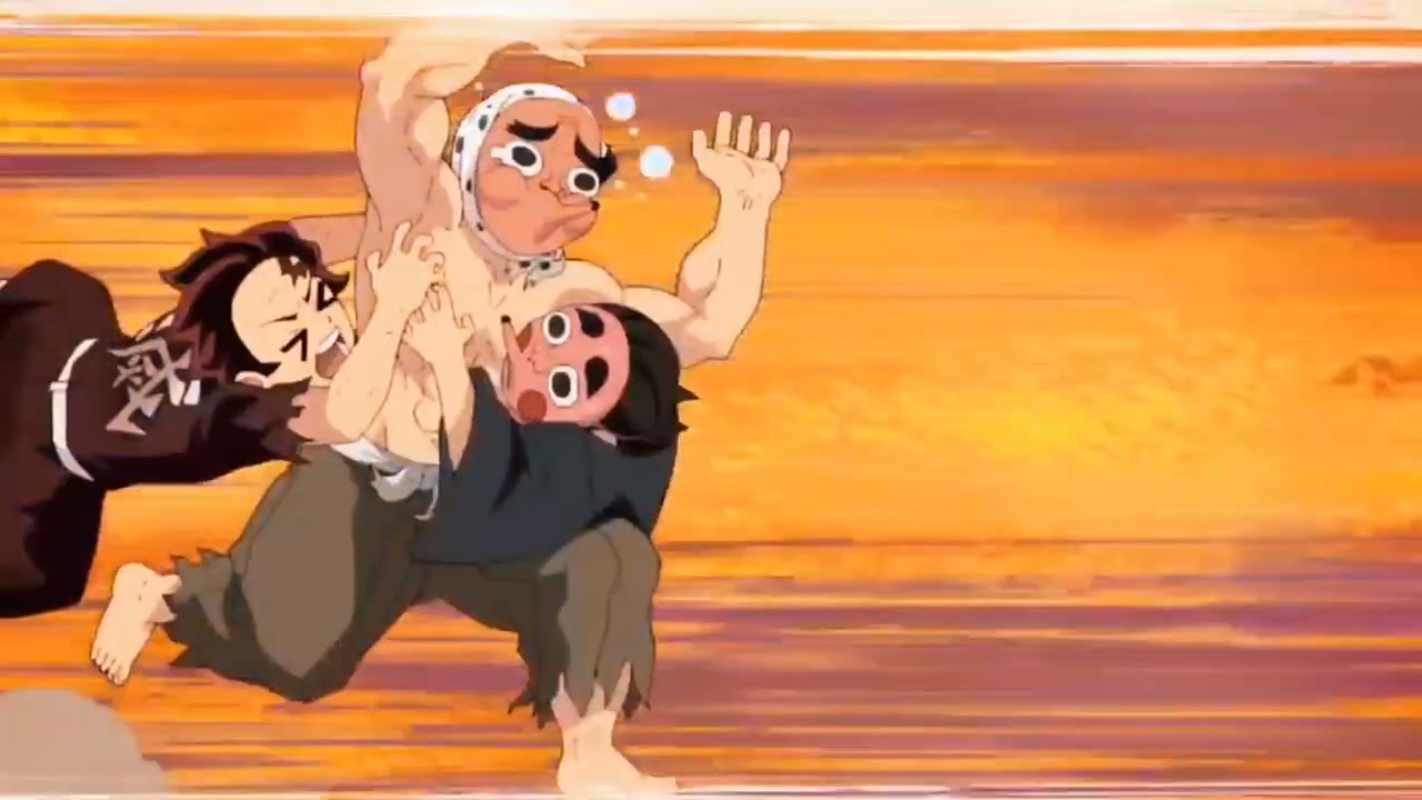 Swordsmith Arc ep. 3 Demon Slayer tickling 3