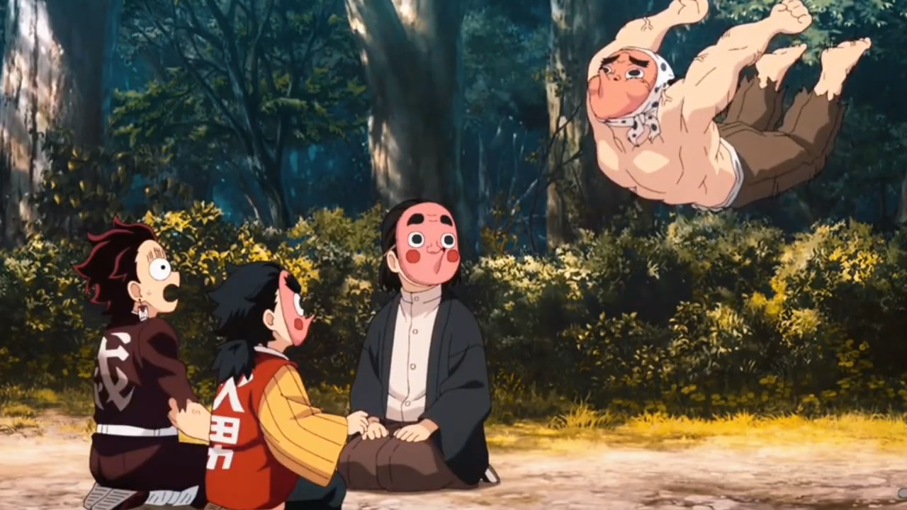 Swordsmith Arc ep. 3 Demon Slayer tickling 3