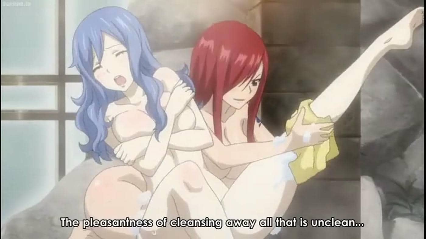 Erza nude bath