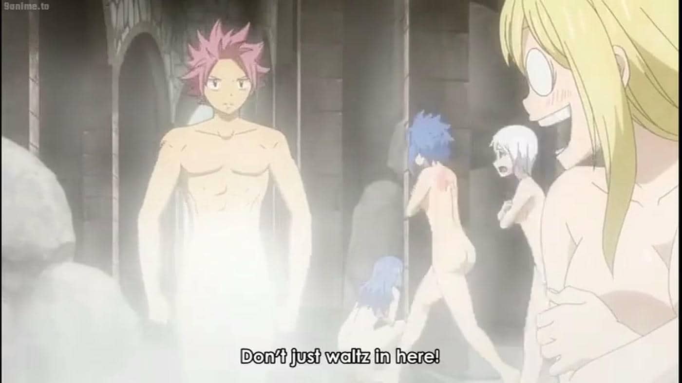 Erza nude bath