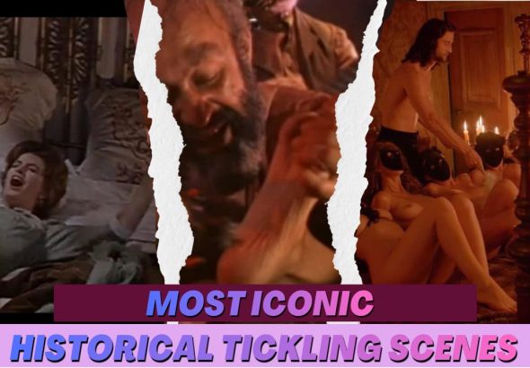 Historical tickling scenes