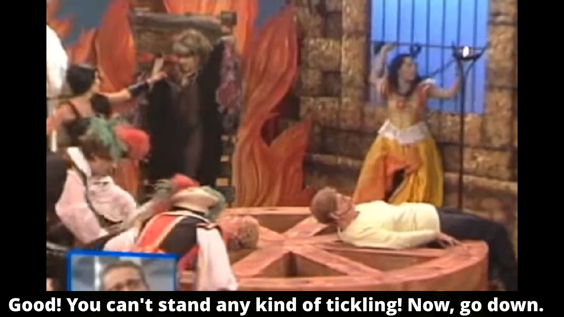 Ciao Darwin - tickle torture Inquisition