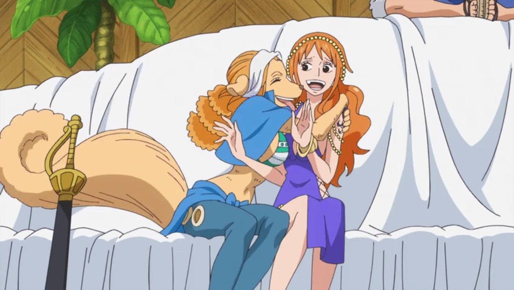 Nami ticklish