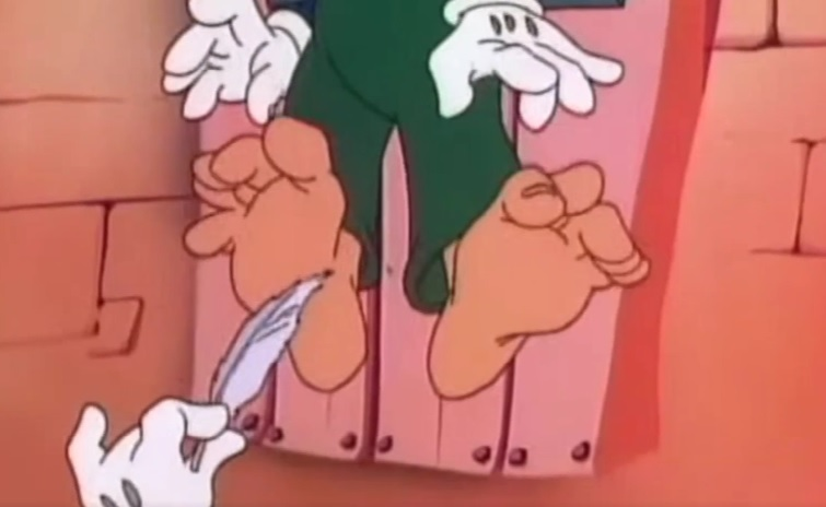 Super Mario tickling - Luigi tickled