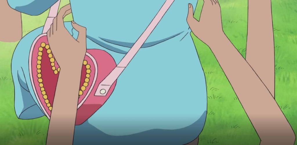 Nico Robin tickles Lil