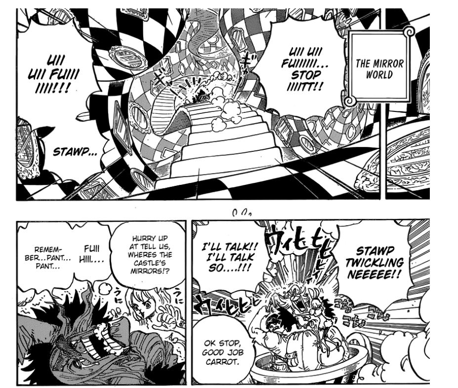 One Piece tickling ch.851