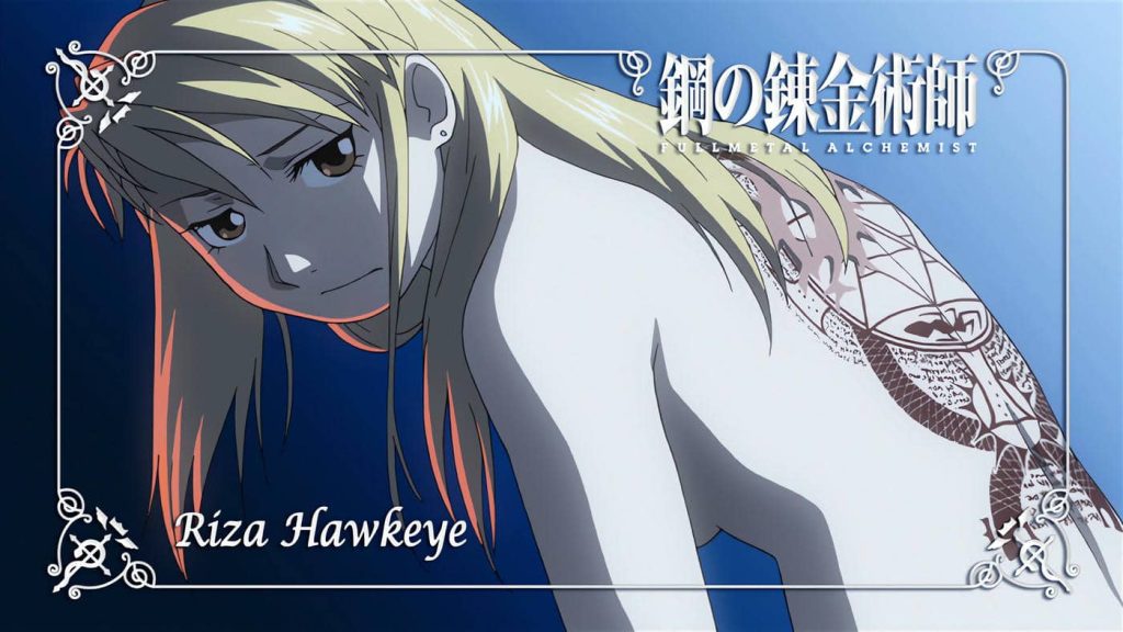 Riza Hawkeye nude