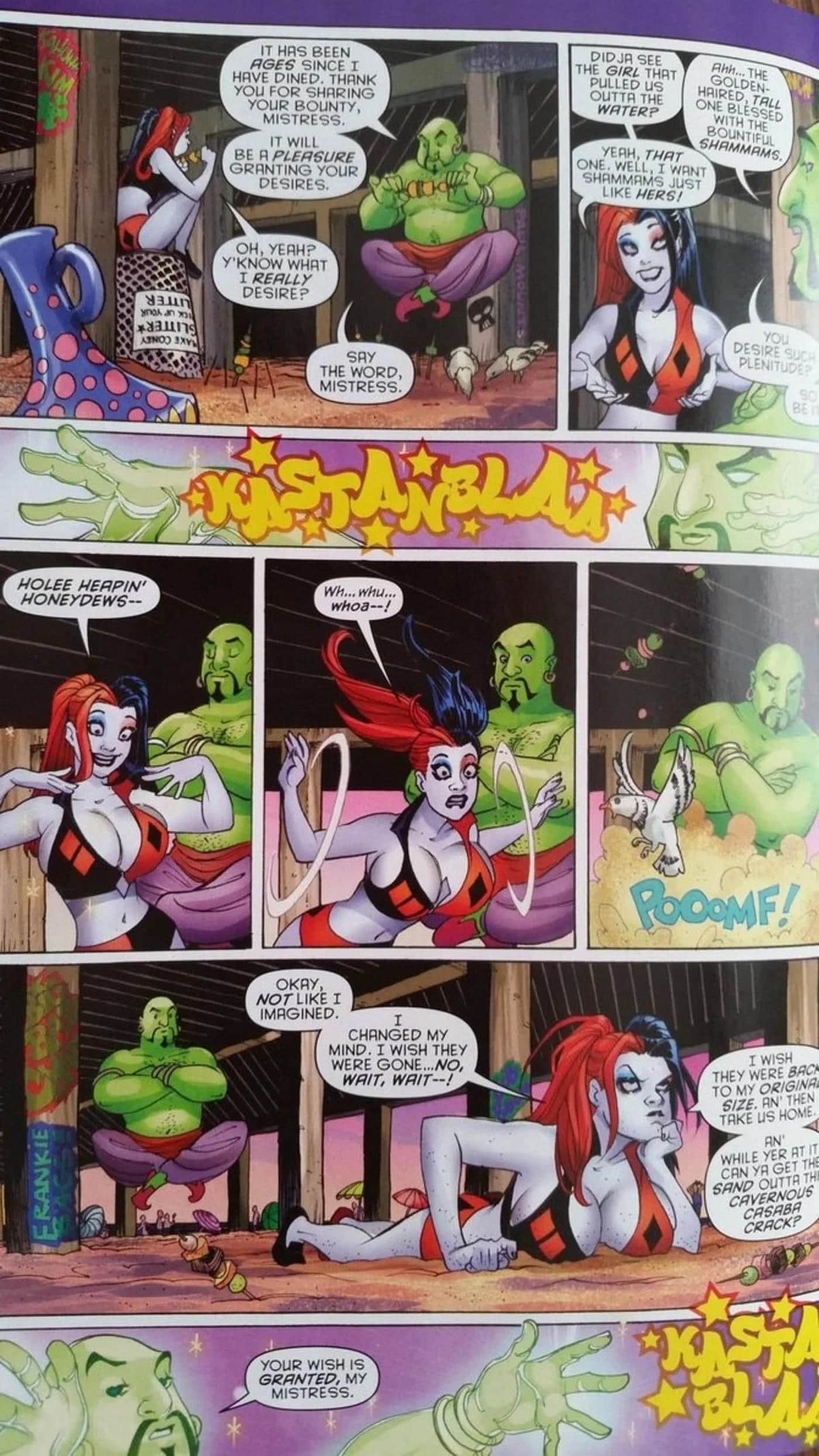 Power Girl e Harley Quinn