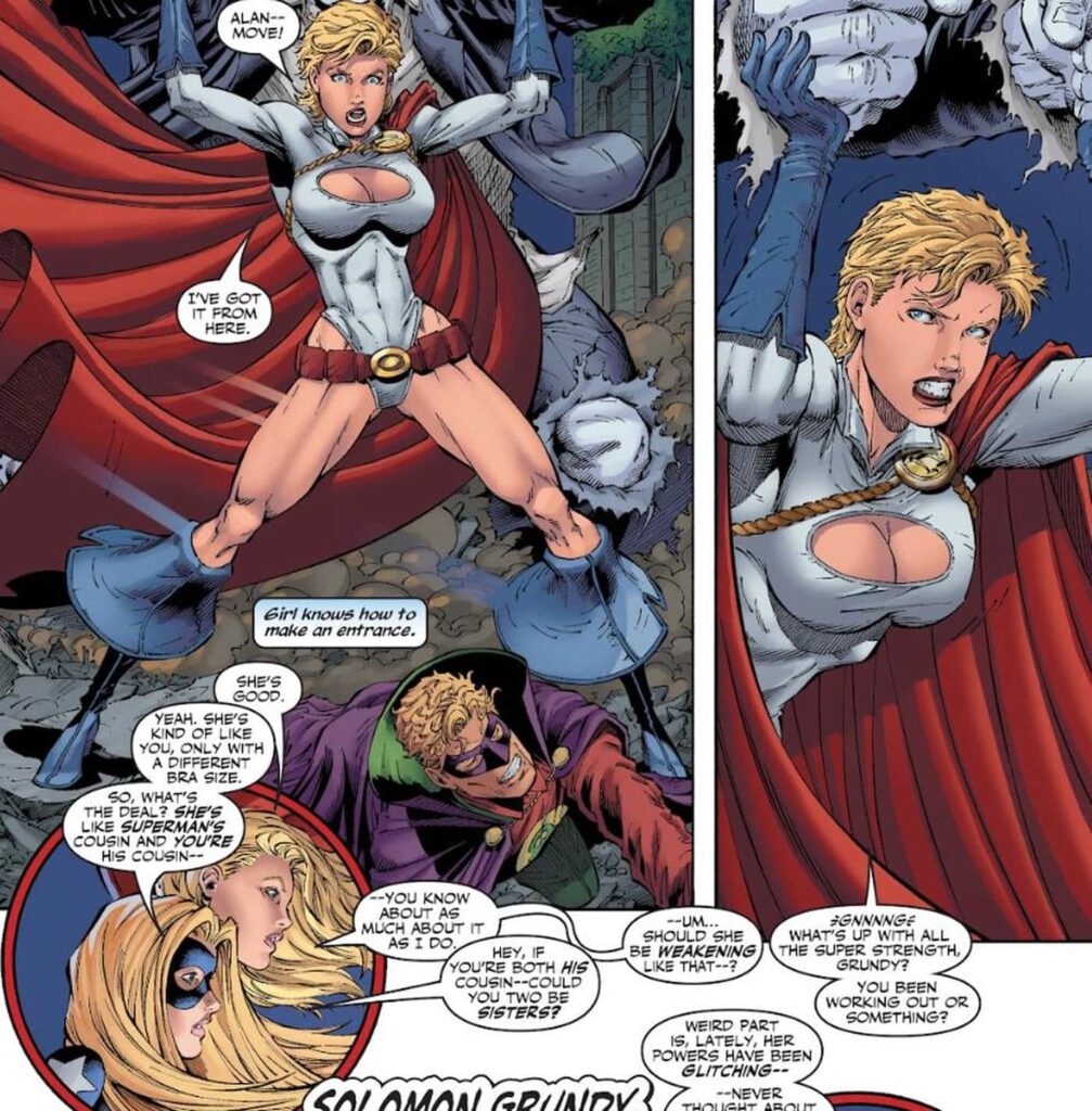 Supergirl and Power Girl chests