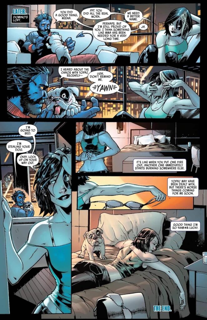 Domino naked