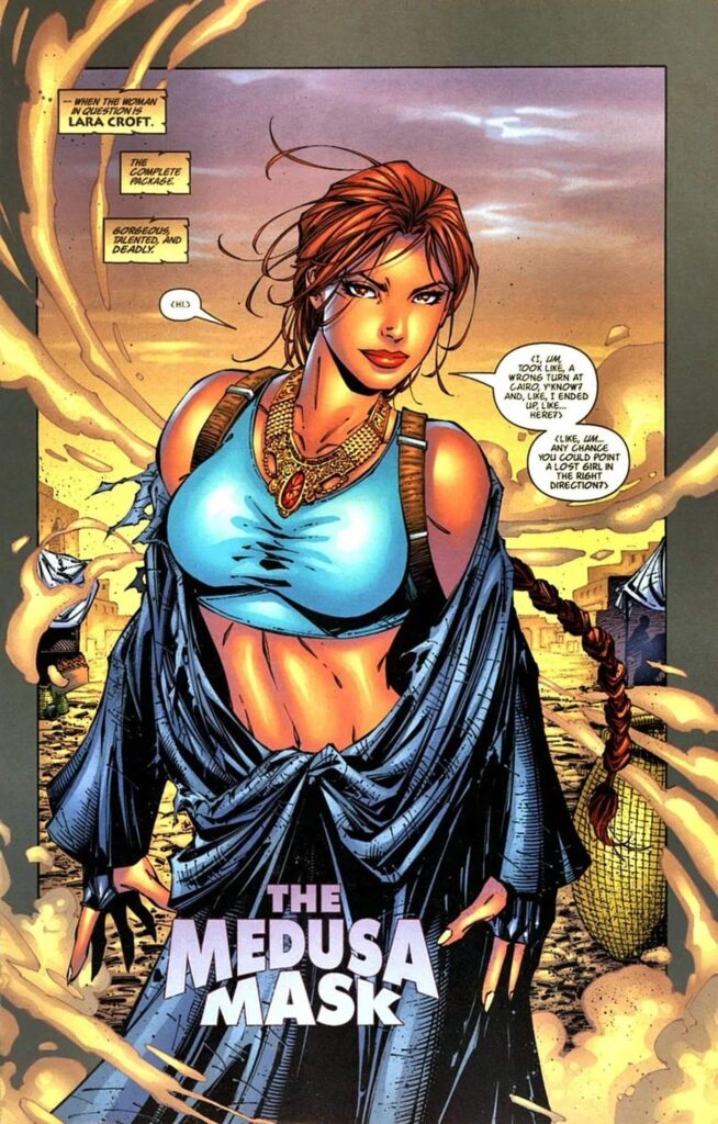 Lara Croft busty