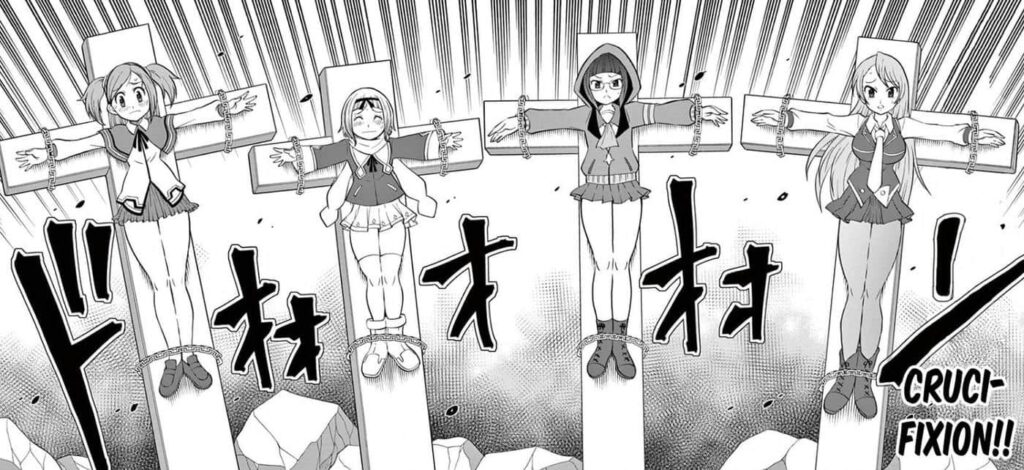LBX Girls manga tickling