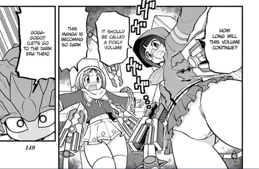 LBX Girls manga tickling