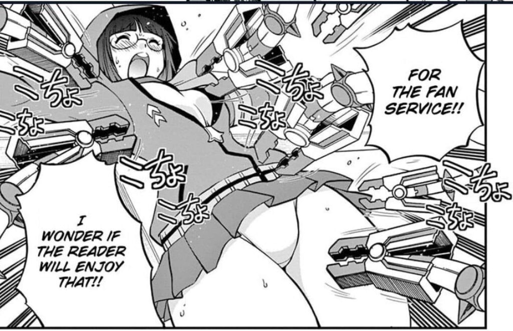 LBX Girls manga tickling
