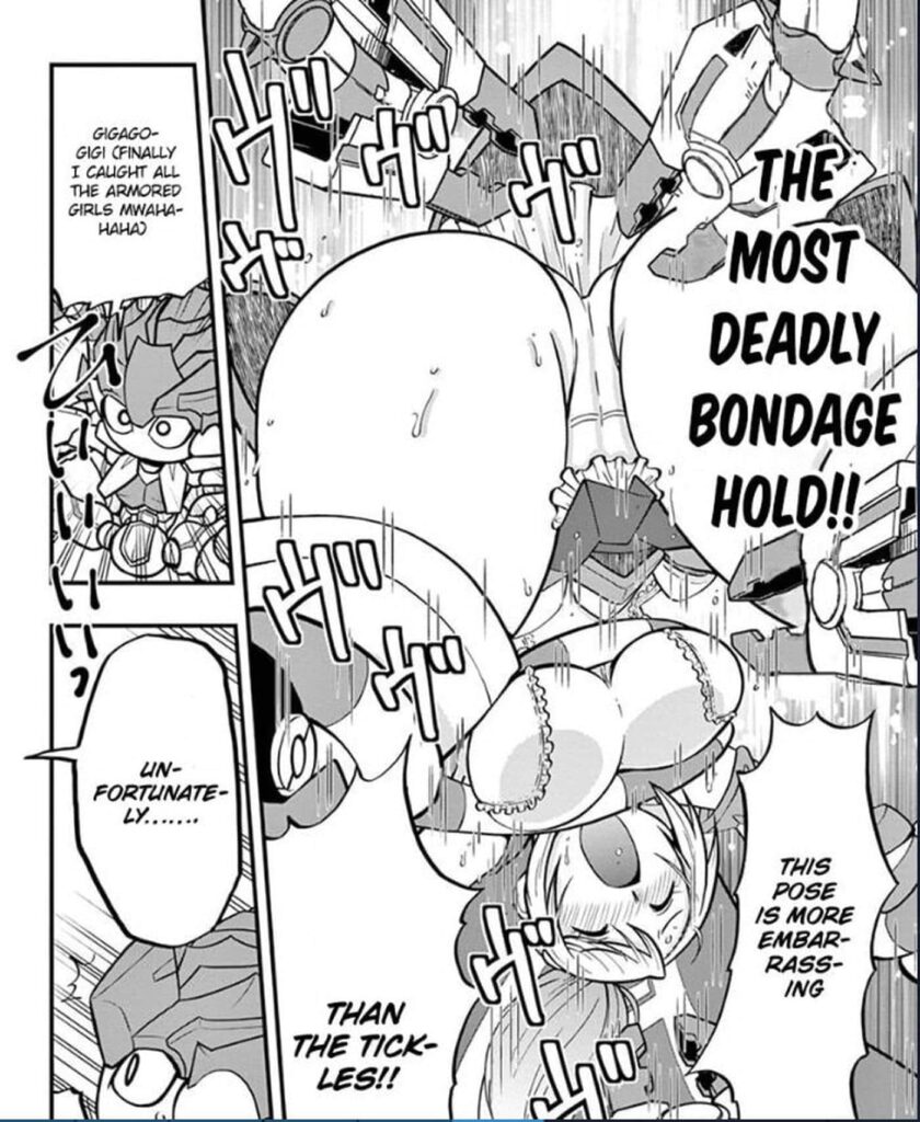 LBX Girls manga tickling