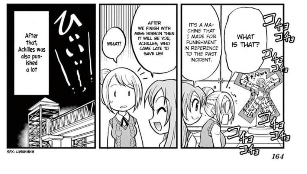 LBX Girls manga tickling