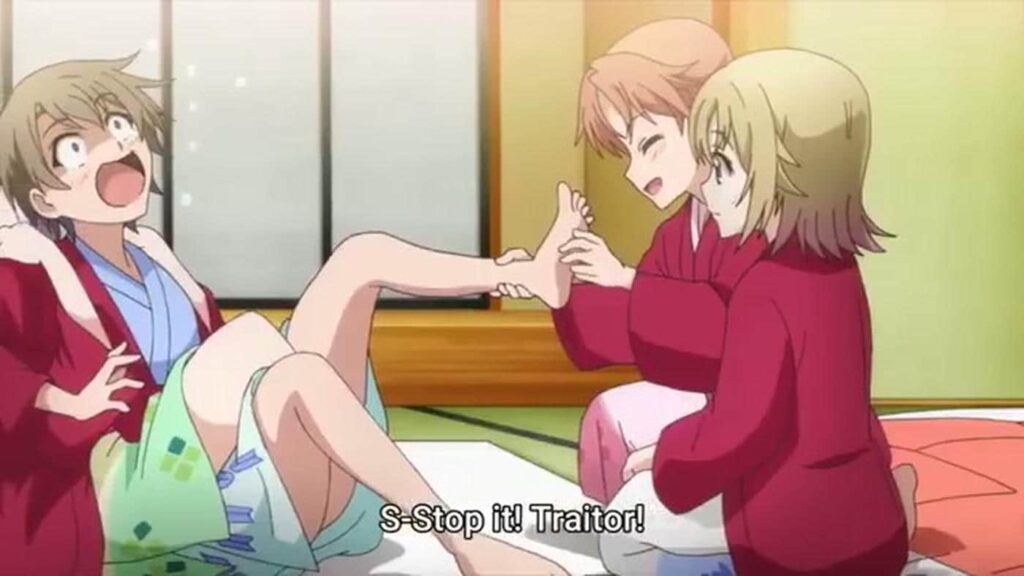 LBX Girls tickling