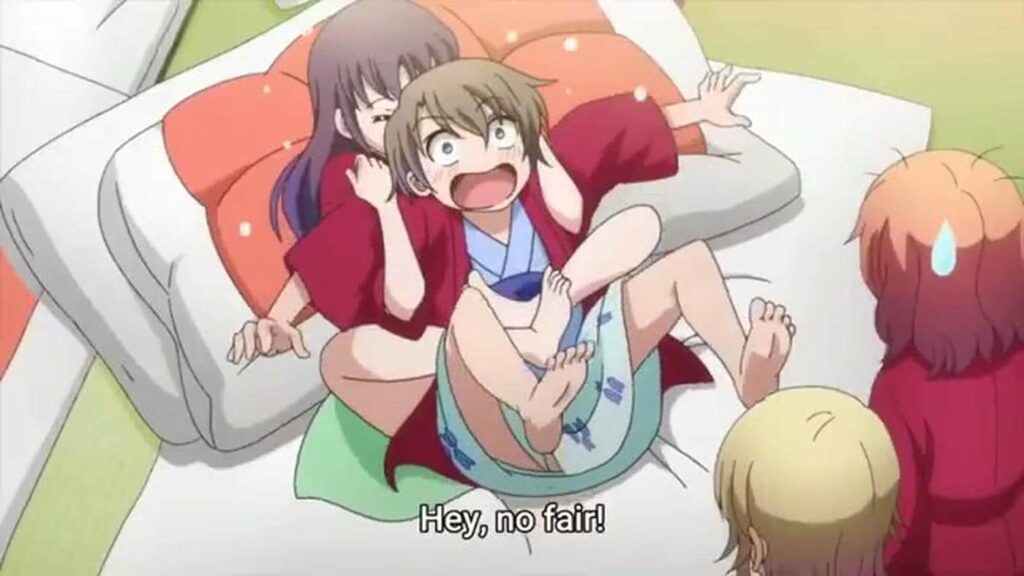 LBX Girls tickling