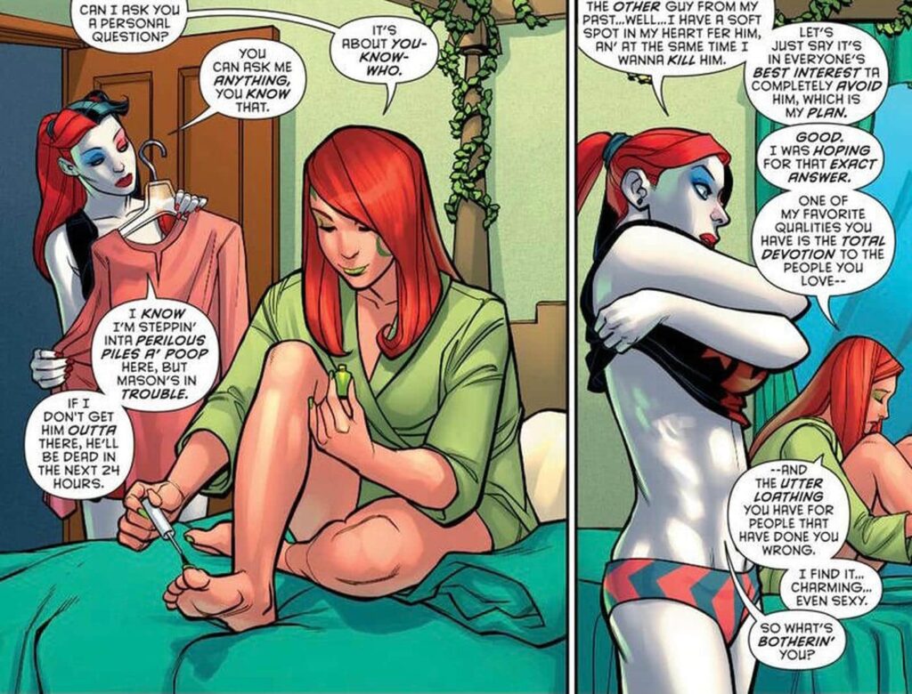 Poison Ivy barefoot