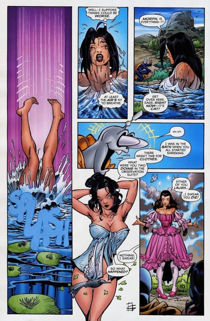 Sage nude New Exiles #5 (2008)