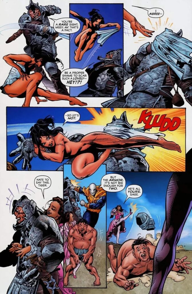 Sage nude New Exiles #5 (2008)
