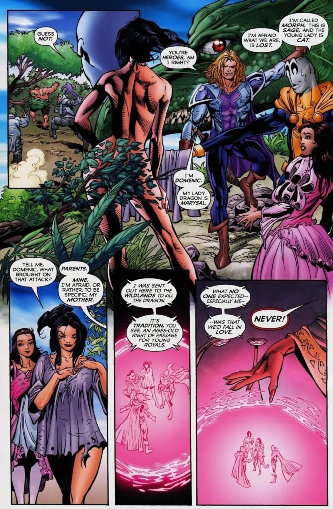 Sage nude New Exiles #5 (2008)