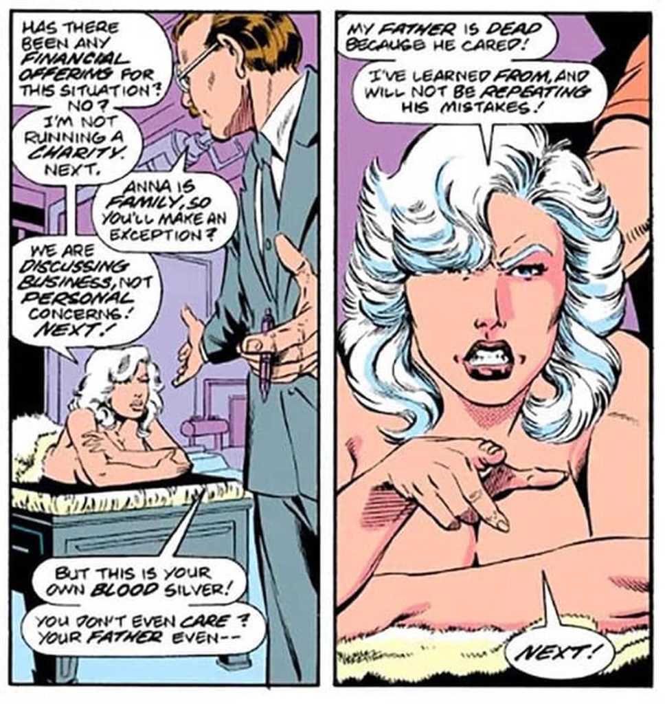 Silver Sable nude