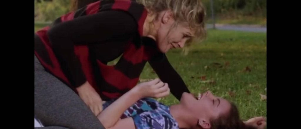 Kathleen Robertson tickled - Survive in the Night
