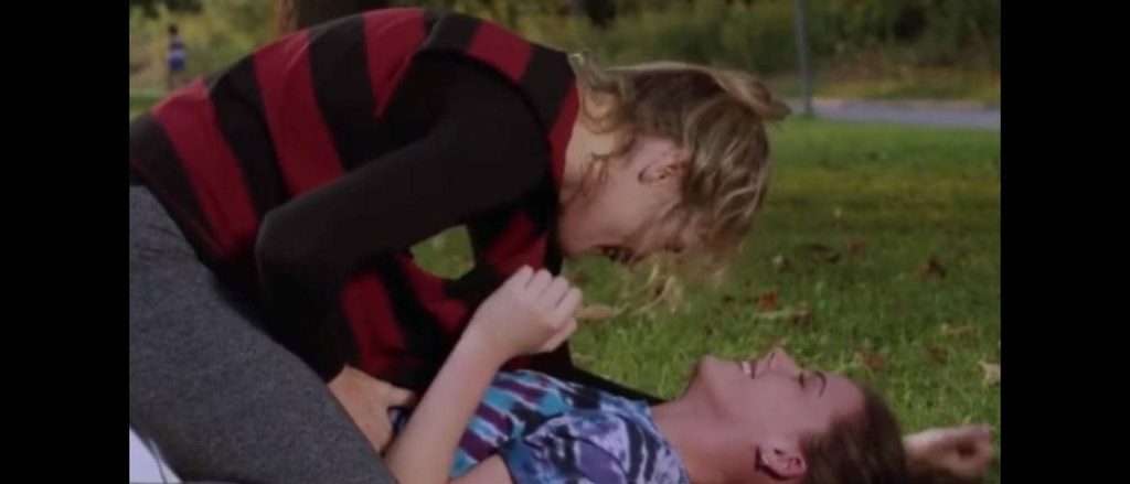 Kathleen Robertson tickled - Survive in the Night