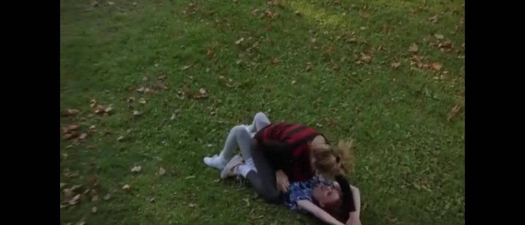 Kathleen Robertson tickled - Survive in the Night