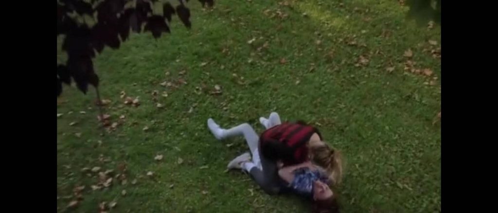 Kathleen Robertson tickled - Survive in the Night