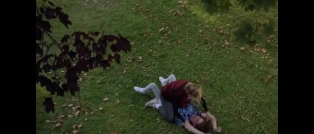 Kathleen Robertson tickled - Survive in the Night