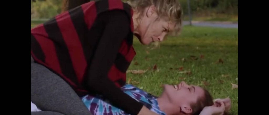 Kathleen Robertson tickled - Survive in the Night